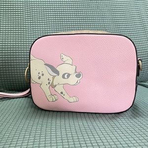 Coach Camera Bag Single Shoulder Oblique Cross Double Zipper Bag